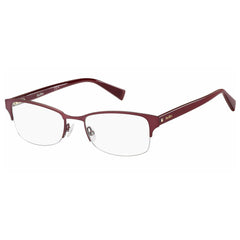 Max Mara Women's Eyeglasses - Matte Red Metal Frame | MM1409-00Z3-52-19-145