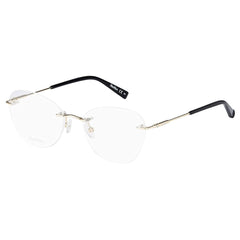 Max Mara Women's Eyeglasses - Rose Gold Metal Frame | MM1370-0000-53-16-140