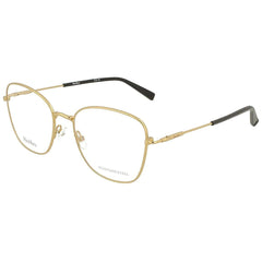 Max Mara Women's Eyeglasses - Rose Gold Metal Frame | MM1396-0000-52-17-140