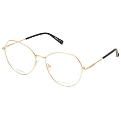 Max Mara Women's Eyeglasses - Rose Gold Metal Round Frame | MM1368-0000-54-17-140