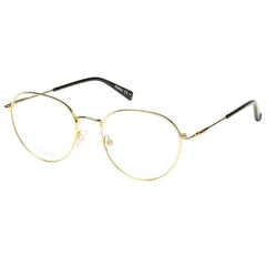 Max Mara Women's Eyeglasses - Rose Gold Metal Round Frame | MM1369-0000-49-17-140