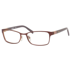 Max Mara Women's Eyeglasses - Wine Gold and Grey Metal Frame | MM1237-0D2E-53-16-135
