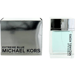 Michael Kors Men's EDT Spray - Extreme Blue Cashmere, Musk, Amber Base Notes, 3.4 oz