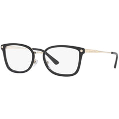 Michael Kors Women's Eyeglasses - Clear Metal Cat Eye Frame Demo Lens | 3061 1014