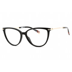 Missoni Women's Eyeglasses - Full Rim Black Acetate/Metal Cat Eye | MIS 0057 0807 00