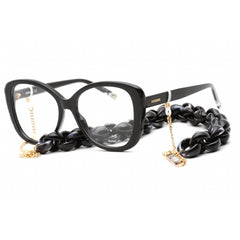 Missoni Women's Eyeglasses - Grey Black Horn Plastic Cat Eye | MIS 0093/N 033Z 00