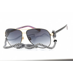 Missoni Women's Sunglasses - Aviator Frame Dark Grey Shaded Lens | MMI 0002/S 807 90