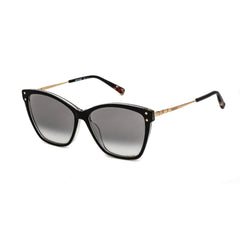 Missoni Women's Sunglasses - Black and Gold Cat Eye Plastic Frame | MIS 0003/S 0807 9O