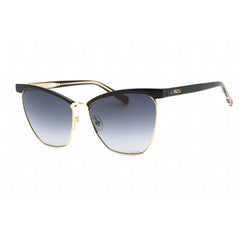 Missoni Women's Sunglasses - Black Gold Frame Dark Grey Sf Lens | MIS 0009/S 02M2 9O