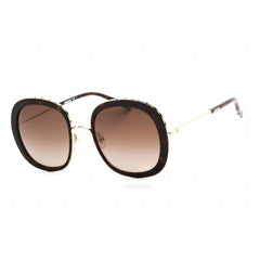Missoni Women's Sunglasses - Full Rim Havana Metal Square Frame | MIS 0034/S 0086 HA