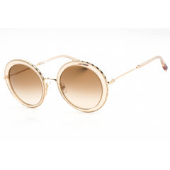 Missoni Women's Sunglasses - Full Rim Sand/Gold/Red Metal Round | MIS 0033/S 05BD HA