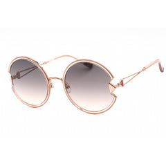 Missoni Women's Sunglasses - Gold/Pink Metal Round Shape Frame | MIS 0074/S 0EYR FF
