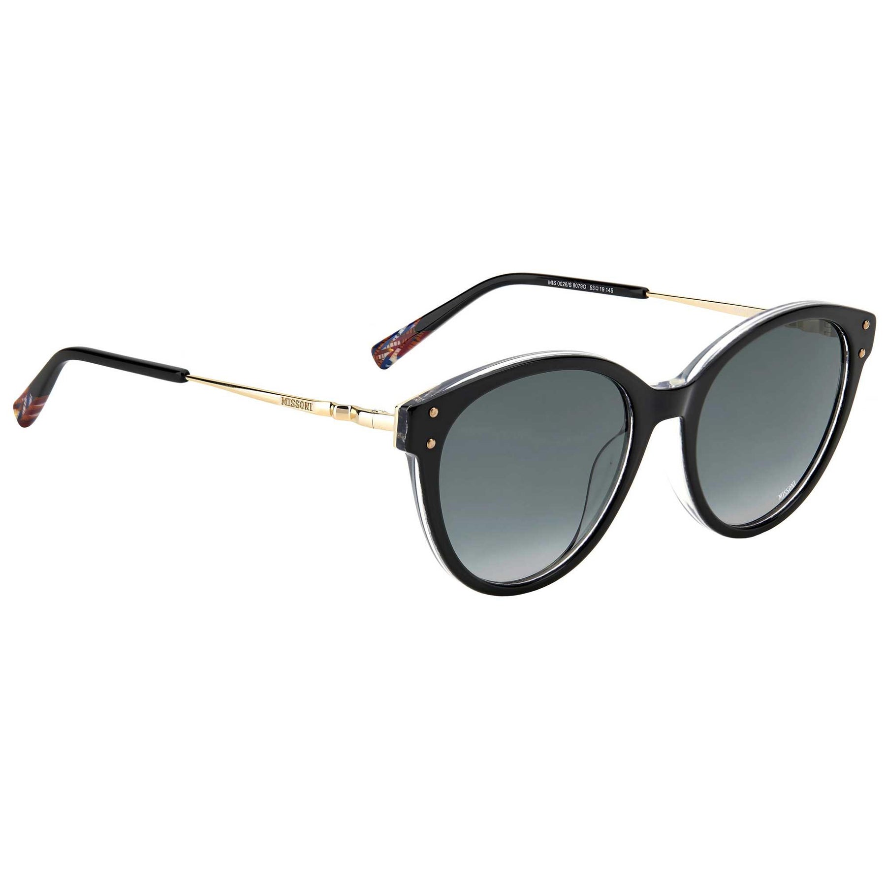 ?MISSONI? Metallic Ladies MIS 0025/S KRX/FF Sunglasses Missoni - M60 COL A Vintage 90s Sunglasses – Ed & Sarna  main image 4