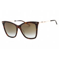 Missoni Women's Sunglasses - Havana Cat Eye Frame Brown Sf Lens | MIS 0106/S 0086 HA