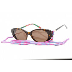 Missoni Women's Sunglasses - Havana Oval Plastic Frame Brown Lens | MMI 0047/S 086 70