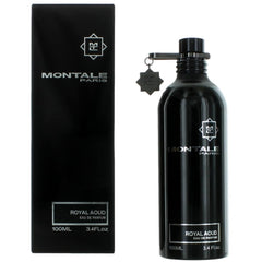 Montale Unisex Eau De Parfum Spray - Royal Aoud Amber Woody Fragrance Notes, 3.4 oz