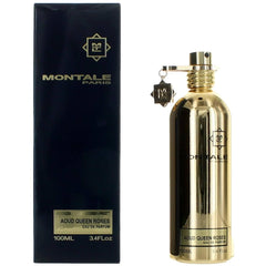 Montale Women's EDP Spray - Aoud Queen Roses Patchouli, Leather Base Notes, 3.4 oz