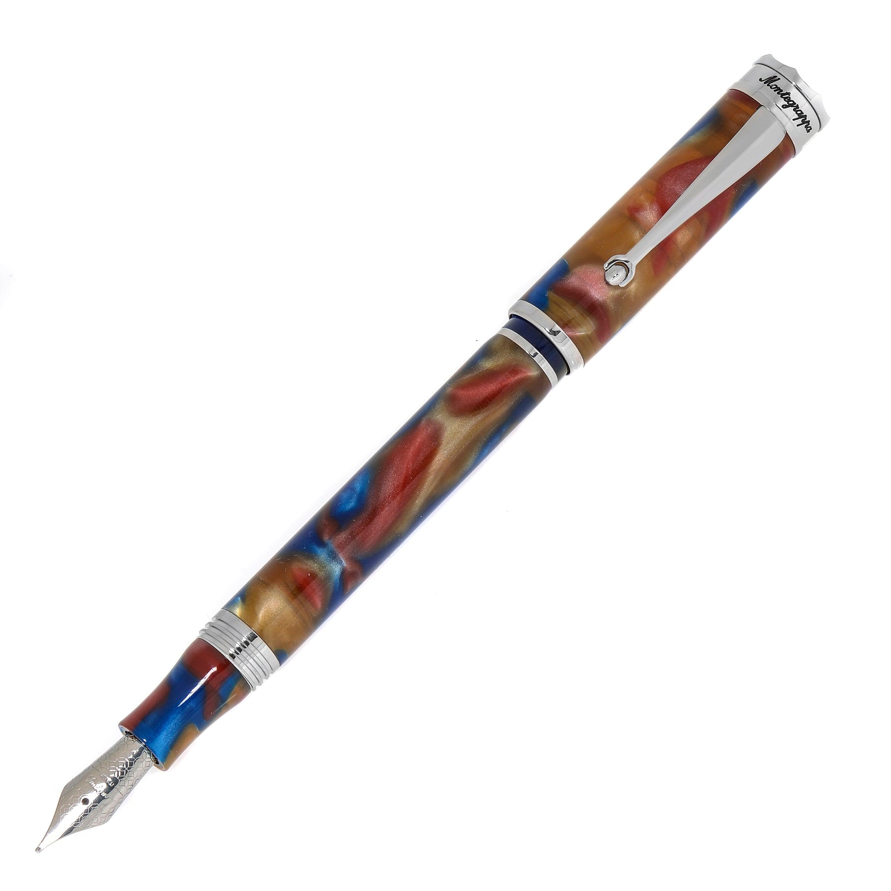Montegrappa Ducale Murano Astratto Resin Fountain Pen (M) ISDUR3IA