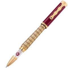 Montegrappa Rollerball Pen - Al Tarikh Yuktab Limited Edition Golden Brass | ISZ4FRIYQ