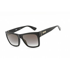 Moschino unisex Sunglasses - Black Plastic Frame Gray Sf Gd Sp Lens | MOS064/S 0807 FQ