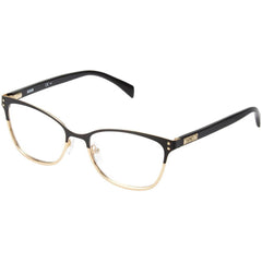 Moschino Women's Eyeglasses - Black Gold Metal Square Frame | MOSCHINO MOS511 02M2