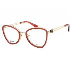 Moschino Women's Eyeglasses - Burgundy Butterfly Full-Rim Frame | MOS584 0LHF 00