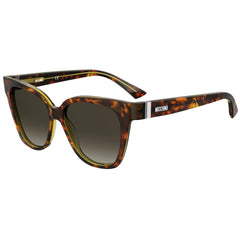 Moschino Women's Sunglasses - Brown Gradient Lens Plastic Frame | MOS066/S 0HJV HA