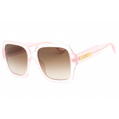 Moschino Women's Sunglasses - Full Rim Pink Plastic Square Frame | MOS127/S 035J HA