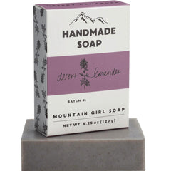 Mountain Girl Soap Soap Bar - Desert Lavender, 120 gm | SB-DL