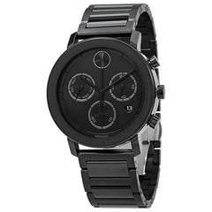 Movado Men's Chronograph Watch - Bold Evolution Black Case Bracelet | 3600684