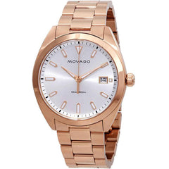 Movado Men's Quartz Watch - Heritage Rose Gold Stainless Steel Bracelet | 3650058