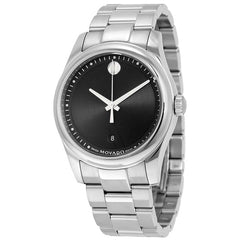 Movado Men's Quartz Watch - Sportivo Black Museum Dial Bracelet | 0606481