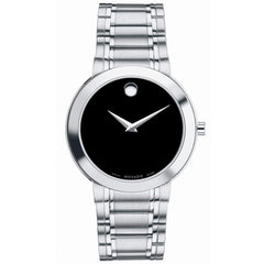 Movado Men's Quartz Watch - Stiri Black Dial Stainless Steel Bracelet | 0607277