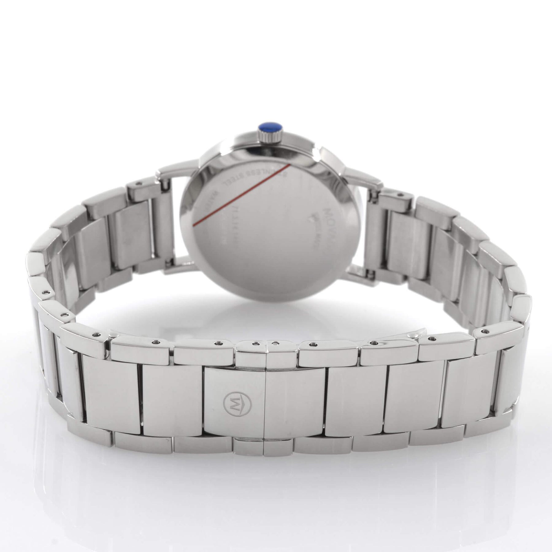 Movado Unisex Watch - Quartz Black Museum Dial Silver Tone Bracelet |