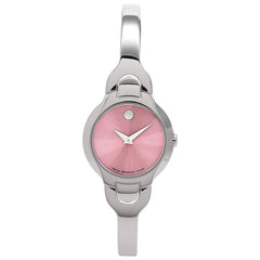 Movado Women's Quartz Watch - Kara Pink Dial Stainless Steel Bracelet | 0605284