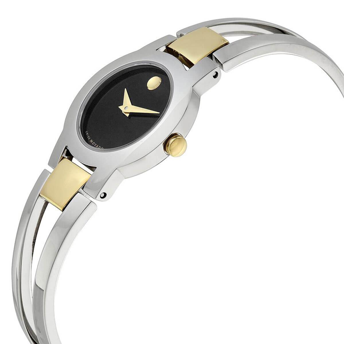 Movado Amorosa Watch Two-Toned Ladies MOVADO Amorosa Watch Two-Tone Bangle Bracelet  main image 3