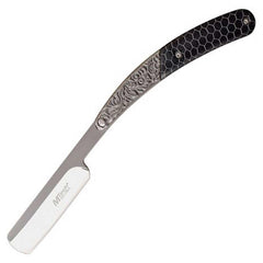 MTech USA Folding Razor Knife - Satin Finish Blade Black C-Tek Handle | MT-1075BK