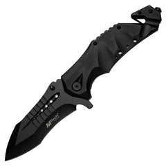 MTech USA Knife - Stainless Steel Blade Spring Assisted with Pocket Clip | MT-A845BK
