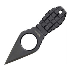 MTech USA Neck Knife - Black Finish Double Edged Fixed Stainless Blade | MT-588BK