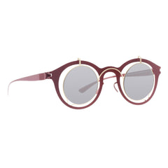 Mykita Unisex Sunglasses - Champagne Gold/Wine Red Frame | BRADFIELD CGD/WRD_LG/F