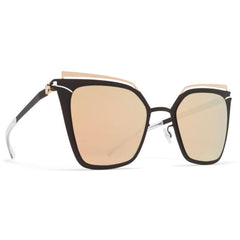 Mykita Women's Sunglasses - Champagne Gold/Ebony Brown Frame | KENDALL CGD/EBR_CGD