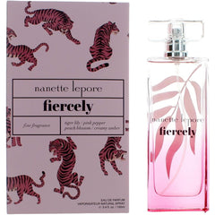 Nanette Lepore Women's Eau de Parfum Spray - Fiercely Long Lasting Fragrance, 3.4 oz