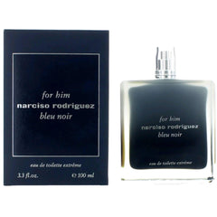 Narciso Rodriguez Men's Eau De Parfum Spray - Bleu Noir Extreme Musk Heart Note, 3.4oz