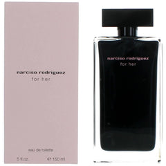 Narciso Rodriguez Women's Eau De Toilette Spray - Rose and Peach Top Notes, 5 oz