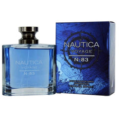 Nautica Men's EDT Spray - Voyage N-83 Musk, Sandalwood and Cedar Base Notes, 3.4 oz