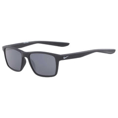 Nike Kids Unisex Sunglasses - Grey Silver Lens Matte Anthracite Square Frame | Whiz 010