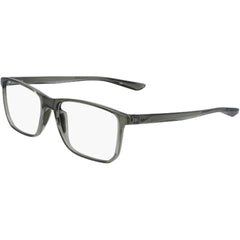 Nike Men's Eyeglasses - Cargo Khaki and Md Olive Square Full-Rim Frame | NIKE 7034 303