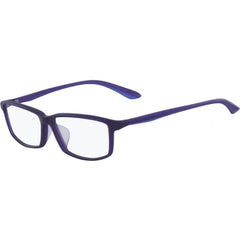Nike Men's Eyeglasses - Satin Dk Blue Rectangular Full-Rim Frame | NIKE 7913AF 416