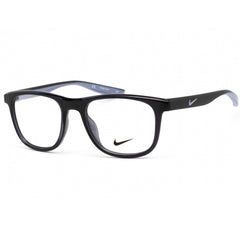 Nike Unisex Eyeglasses - Clear Demo Lens Cave Purple Square Frame | NIKE 7037 501