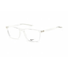 Nike Unisex Eyeglasses - Clear Demo Lens Plastic Square Shape Frame | NIKE 7130 900